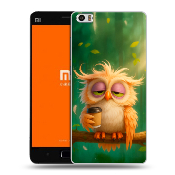 Силиконовый чехол на Xiaomi MI5 с принтом сова