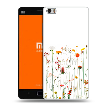 Силиконовый чехол на Xiaomi MI5 с принтом цветы Силиконовый чехол на Xiaomi MI5 с принтом цветы