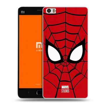 Силиконовый чехол на Xiaomi MI5 с принтом человек паук spiderman