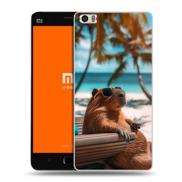 Силиконовый чехол на Xiaomi MI5 с принтом Капибара Силиконовый чехол на Xiaomi MI5 с принтом Капибара