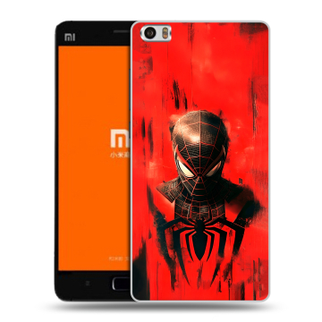 Силиконовый чехол на Xiaomi MI5 с принтом человек паук spiderman Силиконовый чехол на Xiaomi MI5 с принтом человек паук spiderman