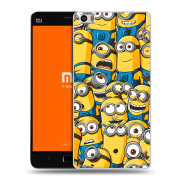 Силиконовый чехол на Xiaomi MI5 с принтом Миньоны Силиконовый чехол на Xiaomi MI5 с принтом Миньоны