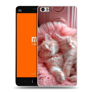 Силиконовый чехол на Xiaomi MI5 с принтом котята котики