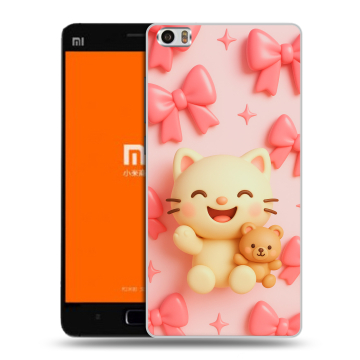 Силиконовый чехол на Xiaomi MI5 с принтом для девочек