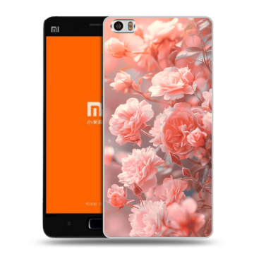 Силиконовый чехол на Xiaomi MI5 с принтом Розы цветы Силиконовый чехол на Xiaomi MI5 с принтом Розы цветы
