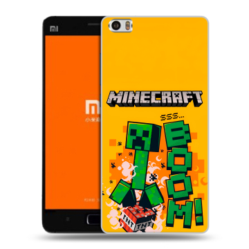 Силиконовый чехол на Xiaomi MI5 с принтом Майнкрафт Minecraft Силиконовый чехол на Xiaomi MI5 с принтом Майнкрафт Minecraft