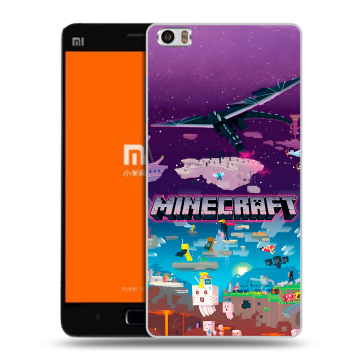 Силиконовый чехол на Xiaomi MI5 с принтом Майнкрафт Minecraft Силиконовый чехол на Xiaomi MI5 с принтом Майнкрафт Minecraft