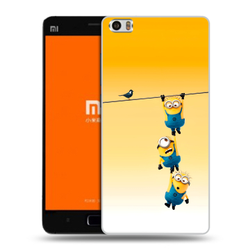 Силиконовый чехол на Xiaomi MI5 с принтом Миньоны Силиконовый чехол на Xiaomi MI5 с принтом Миньоны