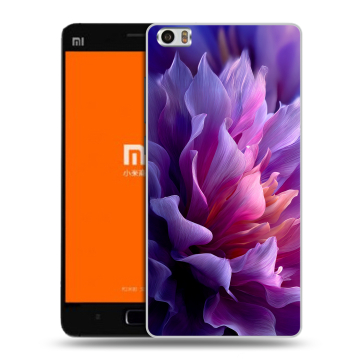 Силиконовый чехол на Xiaomi MI5 с принтом женский цветы