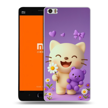 Силиконовый чехол на Xiaomi MI5 с принтом для девочек