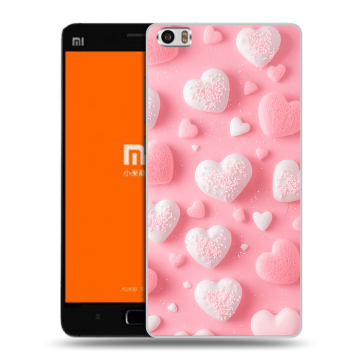 Силиконовый чехол на Xiaomi MI5 с принтом Сердечки
