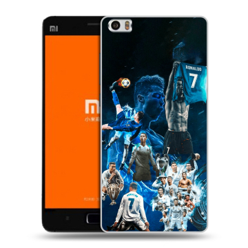 Силиконовый чехол на Xiaomi MI5 с принтом Реал Роналдо