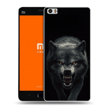 Силиконовый чехол на Xiaomi MI5 с принтом Волк Силиконовый чехол на Xiaomi MI5 с принтом Волк