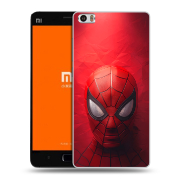 Силиконовый чехол на Xiaomi MI5 с принтом Spiderman Человек паук