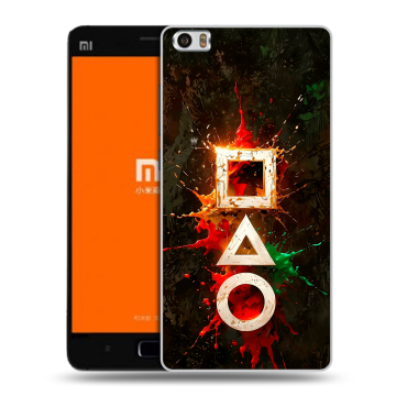 Силиконовый чехол на Xiaomi MI5 с принтом Squid Game Игра кальмара