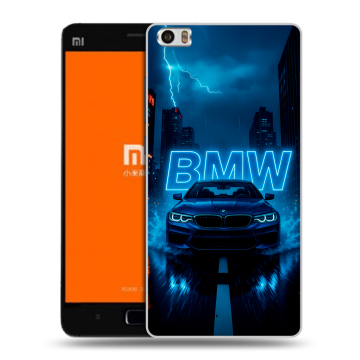 Силиконовый чехол на Xiaomi MI5 с принтом BMW БМВ