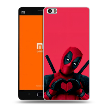 Силиконовый чехол на Xiaomi MI5 с принтом Дедпул Deadpool Силиконовый чехол на Xiaomi MI5 с принтом Дедпул Deadpool