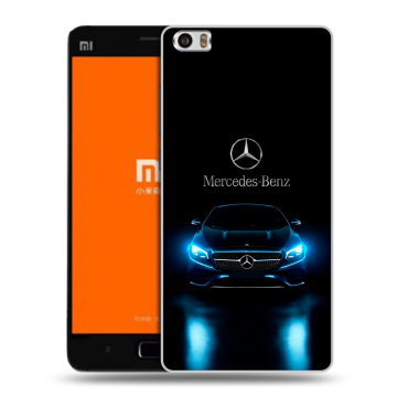 Силиконовый чехол на Xiaomi MI5 с принтом Mercedes Мерседес Силиконовый чехол на Xiaomi MI5 с принтом Mercedes Мерседес