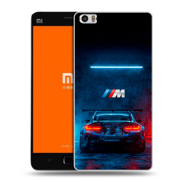 Силиконовый чехол на Xiaomi MI5 с принтом BMW БМВ Силиконовый чехол на Xiaomi MI5 с принтом BMW БМВ