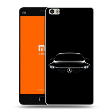 Силиконовый чехол на Xiaomi MI5 с принтом Mercedes Мерседес