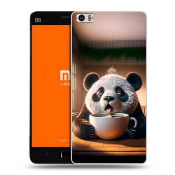 Силиконовый чехол на Xiaomi MI5 с принтом смешная панда