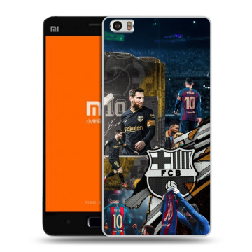 Силиконовый чехол на Xiaomi MI5 с принтом Messi Barcelona