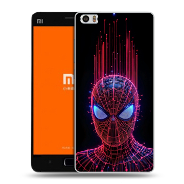 Силиконовый чехол на Xiaomi MI5 с принтом Spiderman Человек паук Силиконовый чехол на Xiaomi MI5 с принтом Spiderman Человек паук