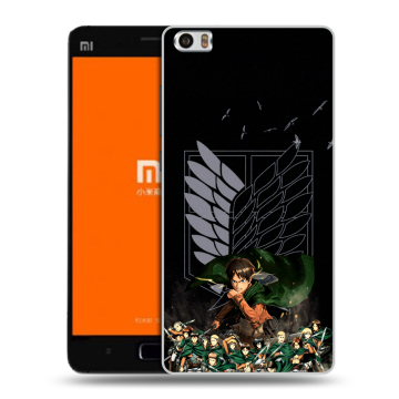 Силиконовый чехол на Xiaomi MI5 с принтом Атака титанов Силиконовый чехол на Xiaomi MI5 с принтом Атака титанов