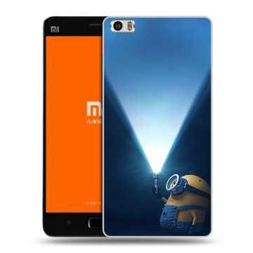 Силиконовый чехол на Xiaomi MI5 с принтом Миньоны Силиконовый чехол на Xiaomi MI5 с принтом Миньоны