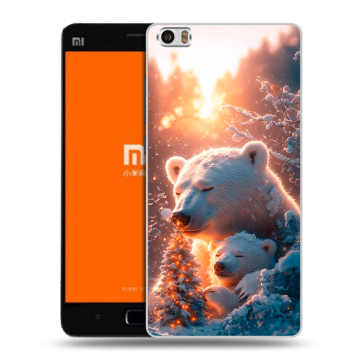 Силиконовый чехол на Xiaomi MI5 с принтом Новый год Силиконовый чехол на Xiaomi MI5 с принтом Новый год