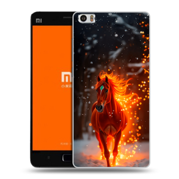 Силиконовый чехол на Xiaomi MI5 с принтом Новый год Силиконовый чехол на Xiaomi MI5 с принтом Новый год