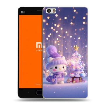 Силиконовый чехол на Xiaomi MI5 с принтом Новый год Силиконовый чехол на Xiaomi MI5 с принтом Новый год