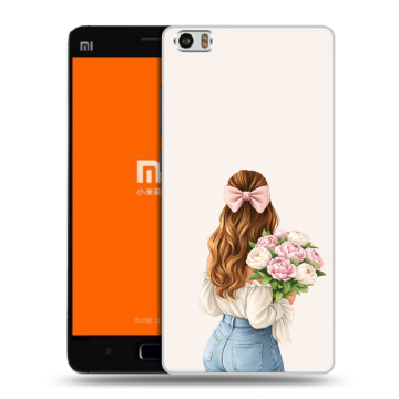 Силиконовый чехол на Xiaomi MI5 с принтом женский Силиконовый чехол на Xiaomi MI5 с принтом женский