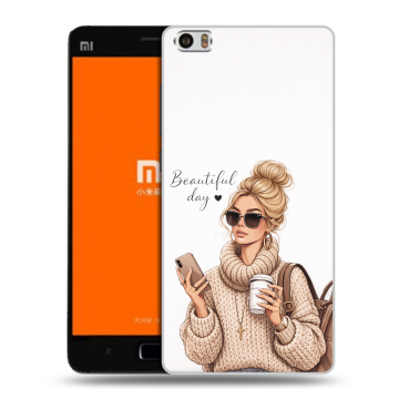 Силиконовый чехол на Xiaomi MI5 с принтом женский Силиконовый чехол на Xiaomi MI5 с принтом женский