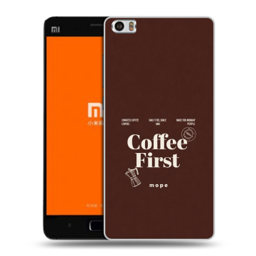 Силиконовый чехол на Xiaomi MI5 с принтом женский