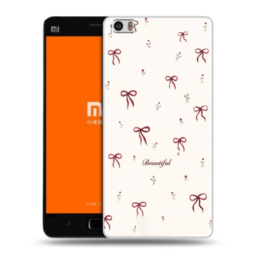 Силиконовый чехол на Xiaomi MI5 с принтом для девочек
