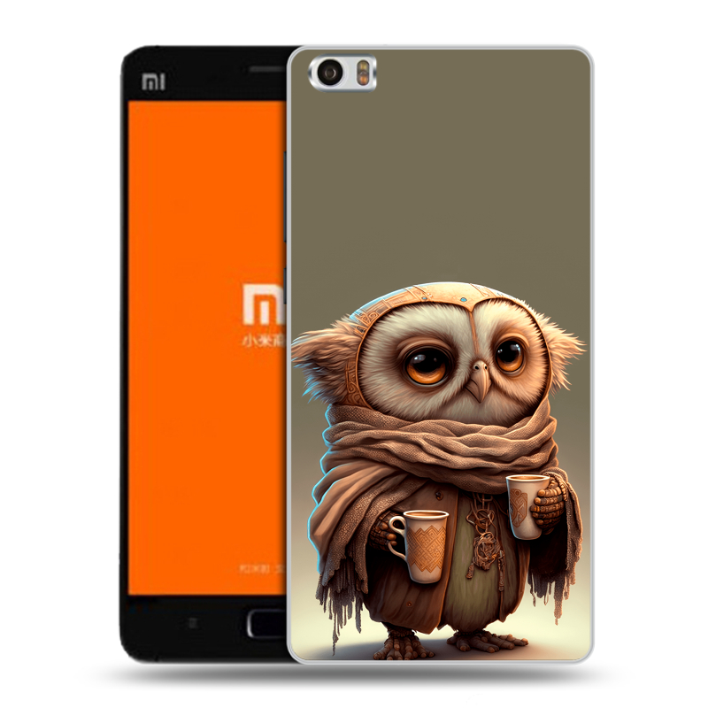Силиконовый чехол на Xiaomi MI5 с принтом Сова Силиконовый чехол на Xiaomi MI5 с принтом Сова