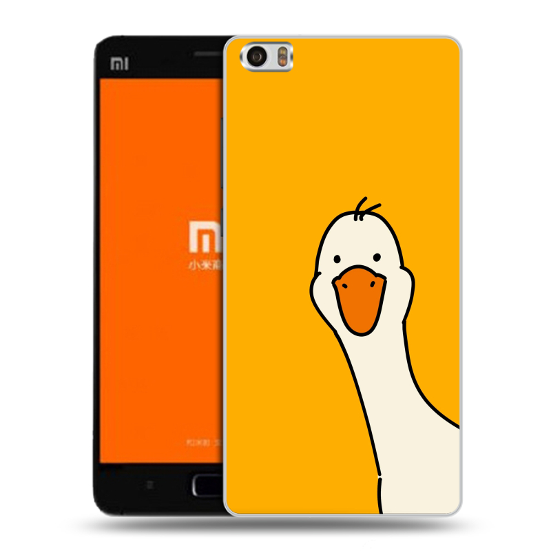 Силиконовый чехол на Xiaomi MI5 с принтом Утка Силиконовый чехол на Xiaomi MI5 с принтом Утка
