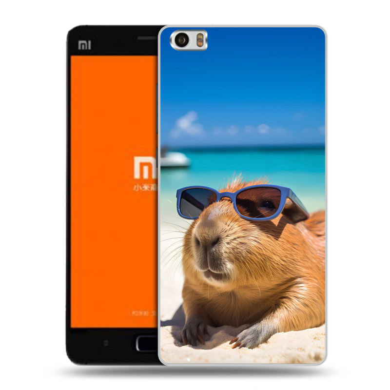 Силиконовый чехол на Xiaomi MI5 с принтом Капибара Силиконовый чехол на Xiaomi MI5 с принтом Капибара