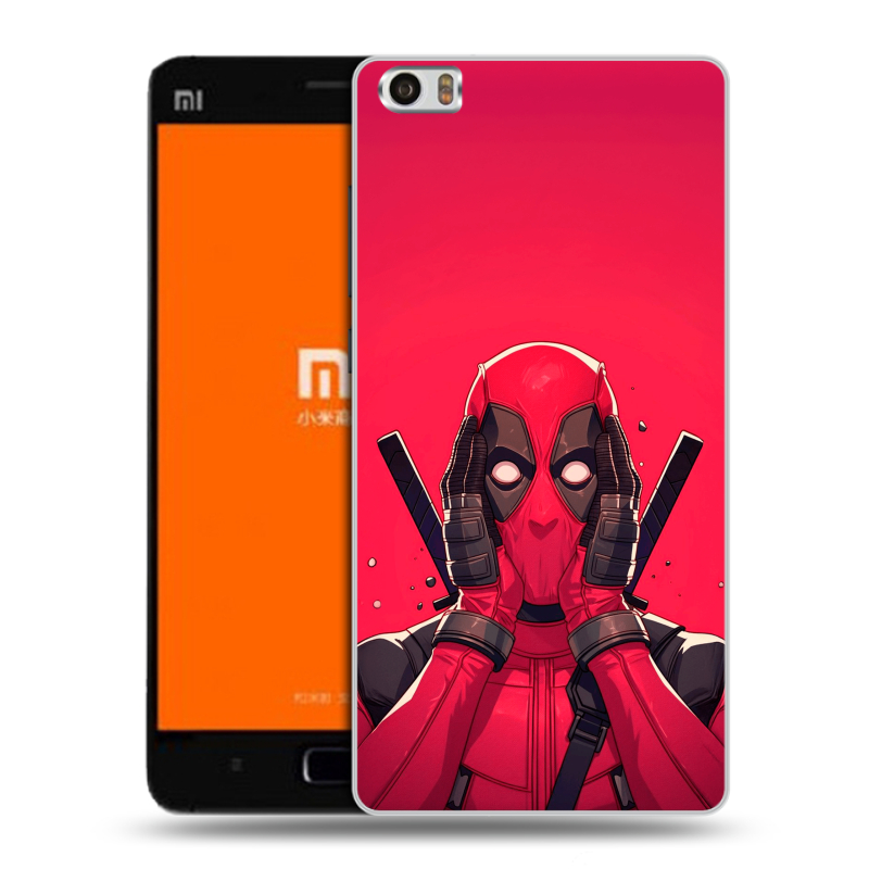 Силиконовый чехол на Xiaomi MI5 с принтом Дедпул Deadpool Силиконовый чехол на Xiaomi MI5 с принтом Дедпул Deadpool