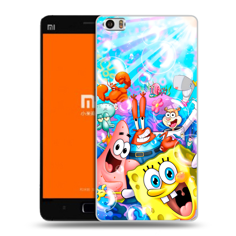 Силиконовый чехол на Xiaomi MI5 с принтом спанчбоб спанч боб Силиконовый чехол на Xiaomi MI5 с принтом спанчбоб спанч боб