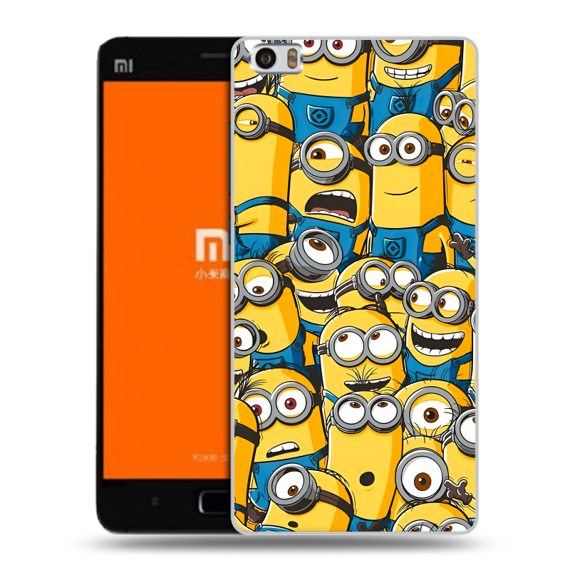Силиконовый чехол на Xiaomi MI5 с принтом Миньоны Силиконовый чехол на Xiaomi MI5 с принтом Миньоны