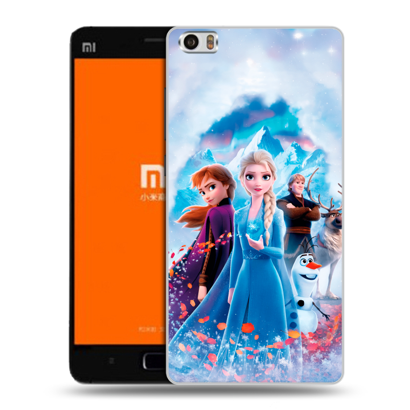 Силиконовый чехол на Xiaomi MI5 с принтом Холодное сердце Frozen Силиконовый чехол на Xiaomi MI5 с принтом Холодное сердце Frozen