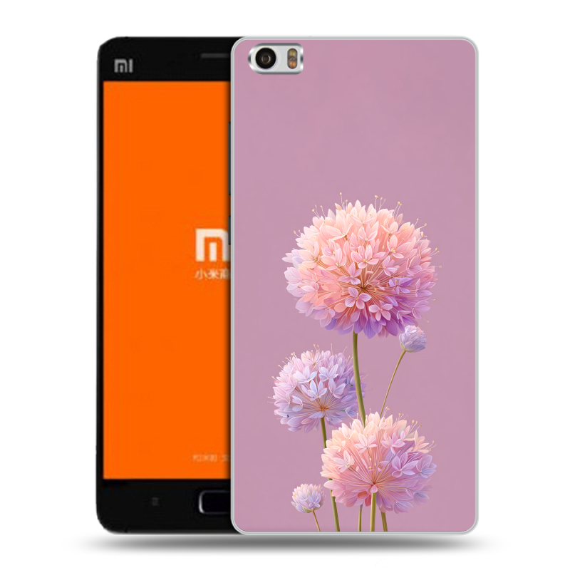 Силиконовый чехол на Xiaomi MI5 с принтом Цветы Силиконовый чехол на Xiaomi MI5 с принтом Цветы
