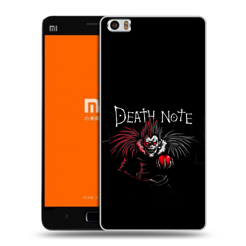 Силиконовый чехол на Xiaomi MI5 с принтом Death note Тетрадь смерти Силиконовый чехол на Xiaomi MI5 с принтом Death note Тетрадь смерти