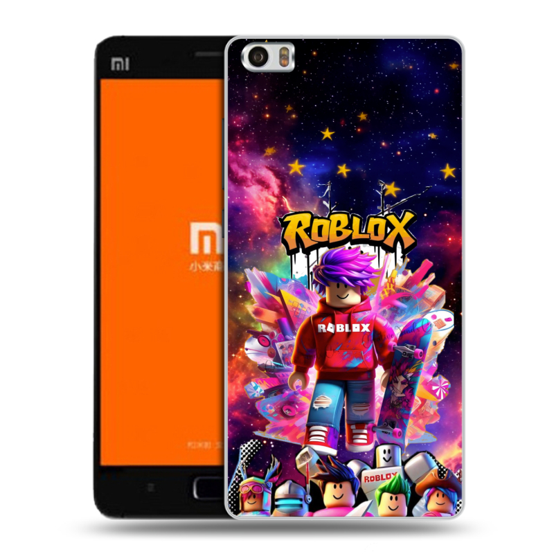 Силиконовый чехол на Xiaomi MI5 с принтом Roblox Роблокс Силиконовый чехол на Xiaomi MI5 с принтом Roblox Роблокс