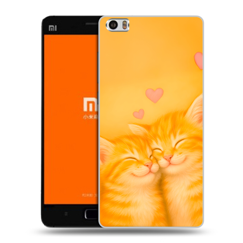 Силиконовый чехол на Xiaomi MI5 с принтом Милые котята Силиконовый чехол на Xiaomi MI5 с принтом Милые котята