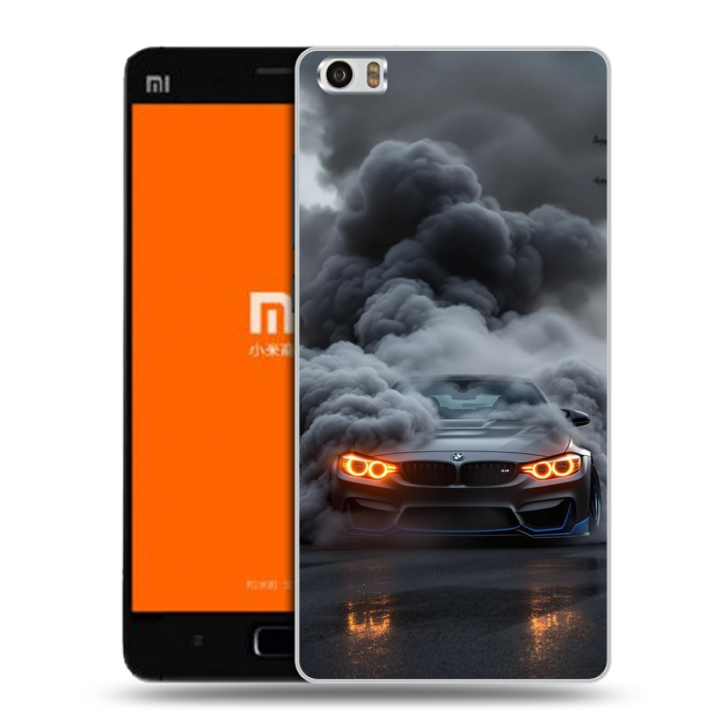 Силиконовый чехол на Xiaomi MI5 с принтом BMW БМВ Силиконовый чехол на Xiaomi MI5 с принтом BMW БМВ