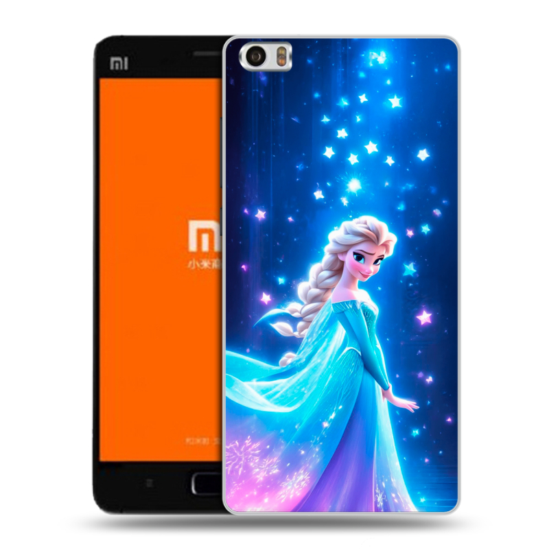Силиконовый чехол на Xiaomi MI5 с принтом Холодное сердце Frozen Силиконовый чехол на Xiaomi MI5 с принтом Холодное сердце Frozen