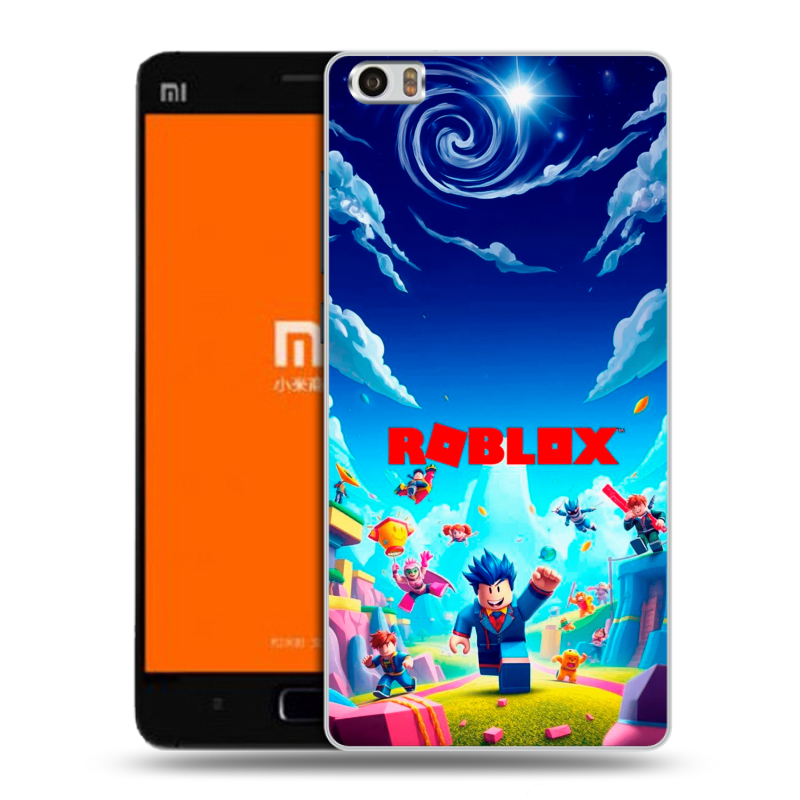 Силиконовый чехол на Xiaomi MI5 с принтом Roblox Роблокс Силиконовый чехол на Xiaomi MI5 с принтом Roblox Роблокс